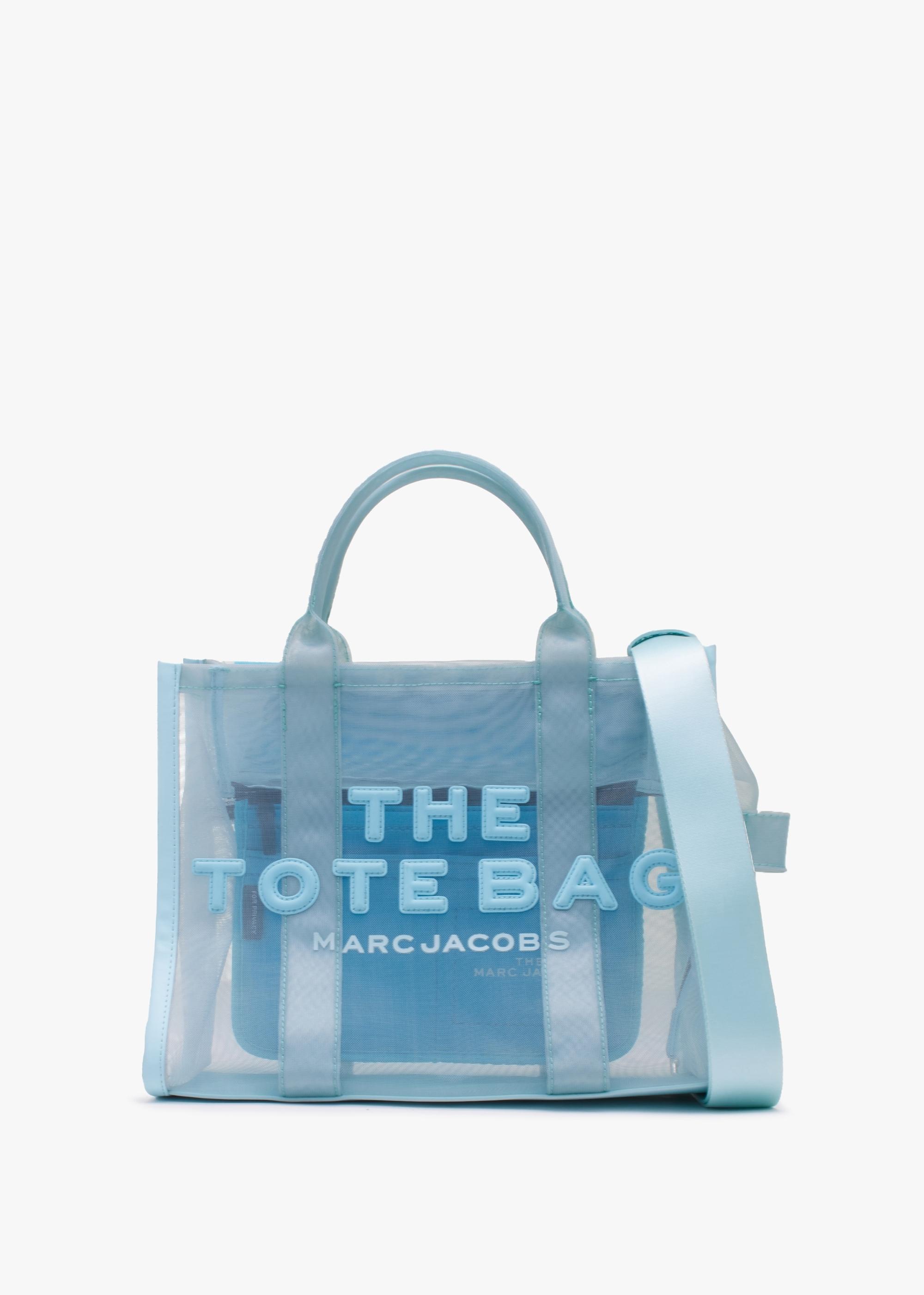 Marc Jacobs The Mesh Medium Pale Blue Tote Bag | Lyst