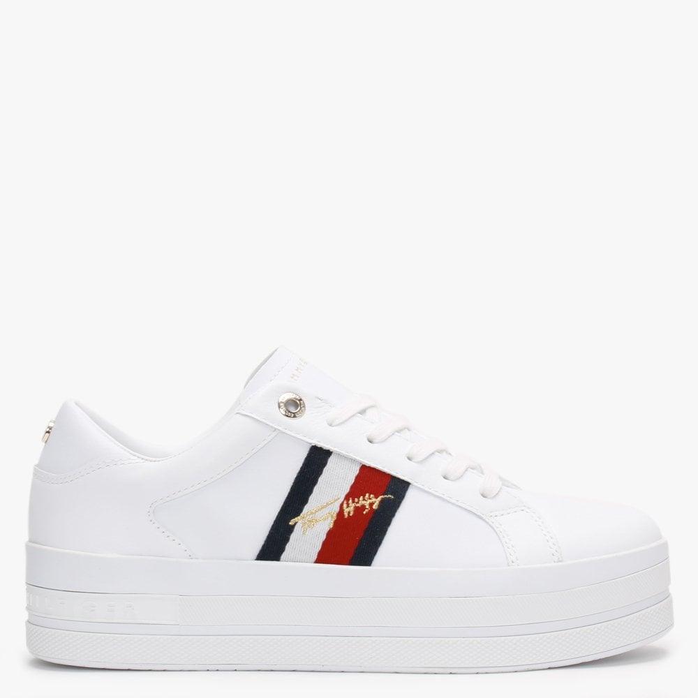 cupsole flatform trainers