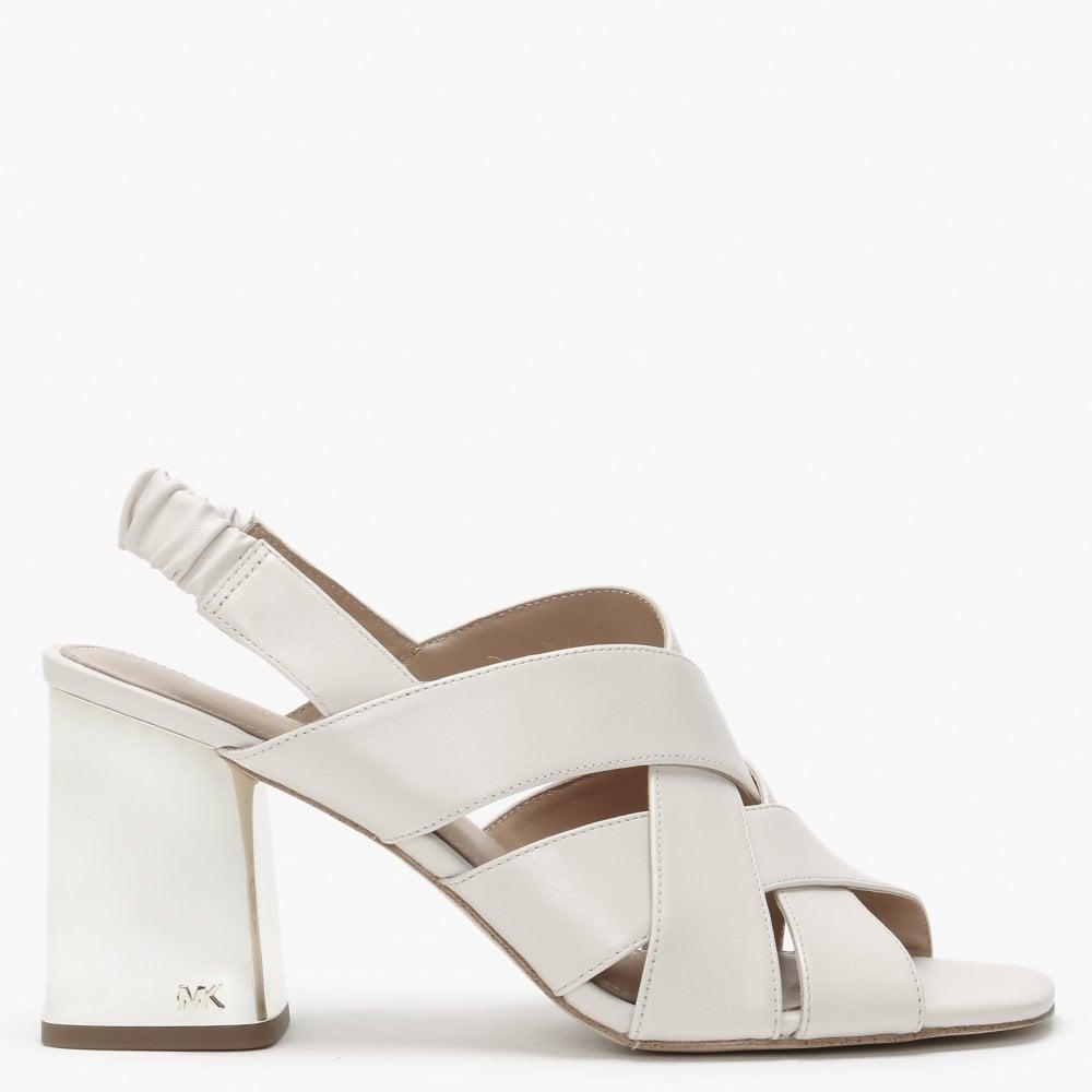 michael kors cream sandals