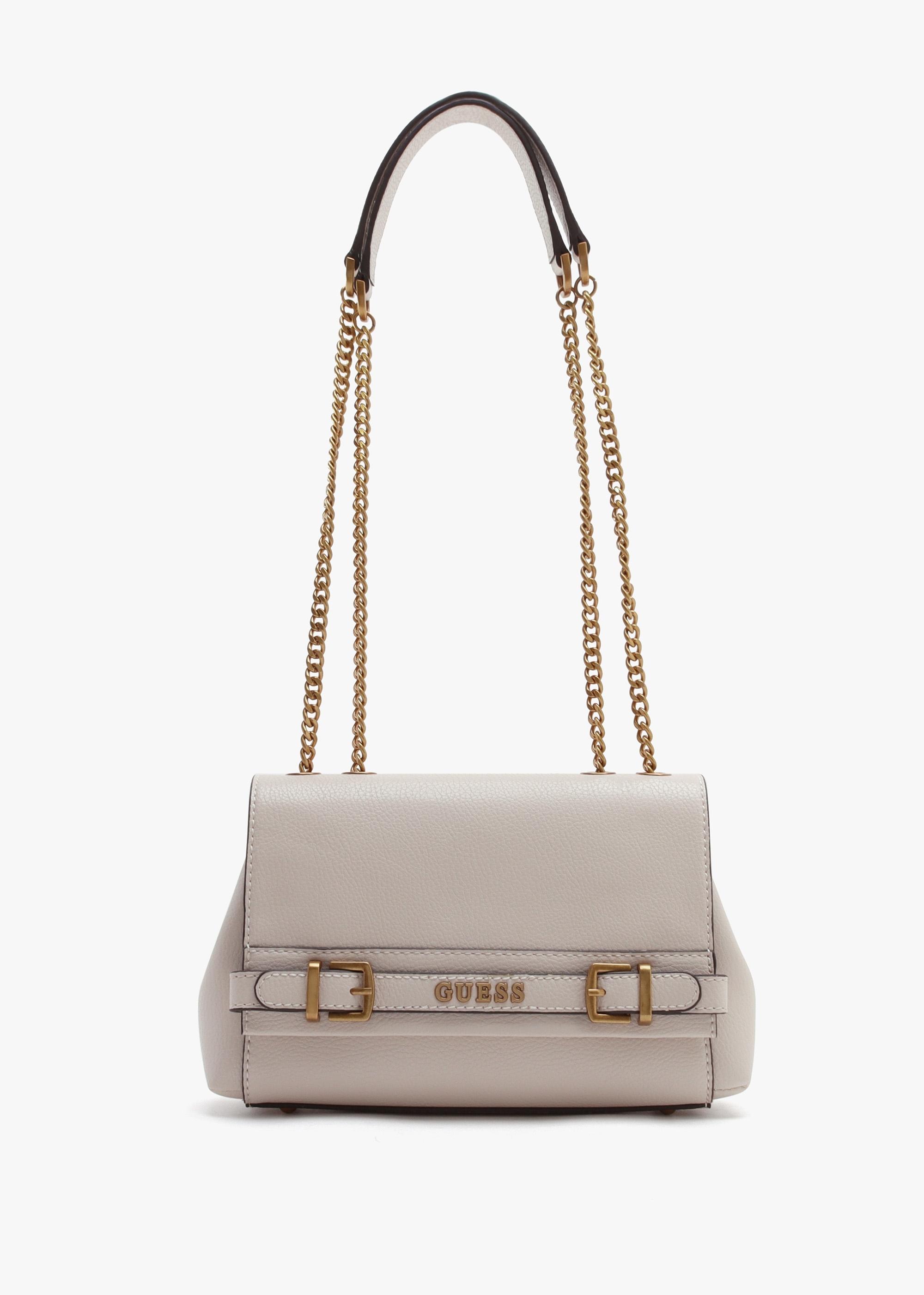 Guess Sestri Stone Cross-body Bag in White | Lyst