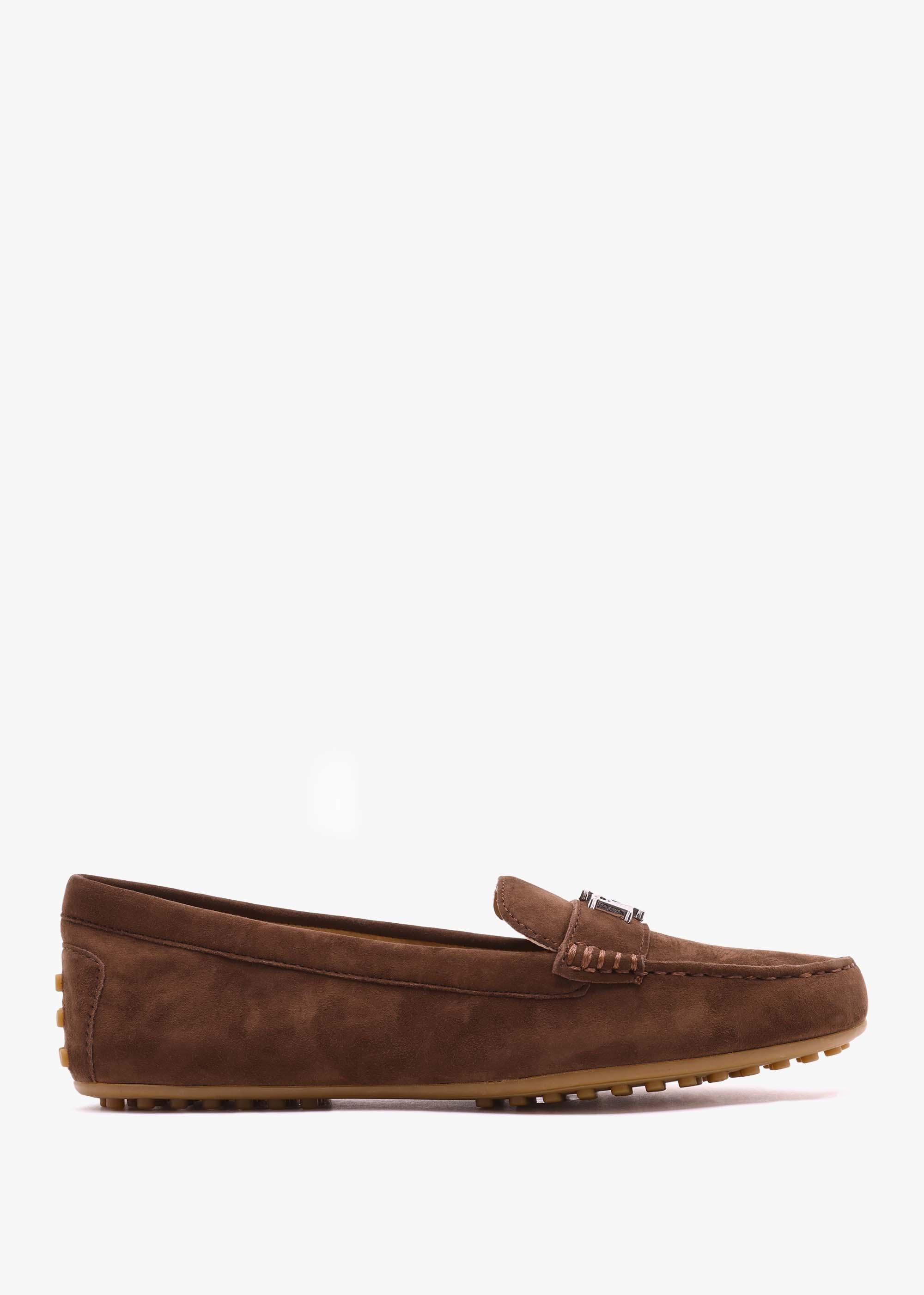 ralph lauren barnsbury suede loafer