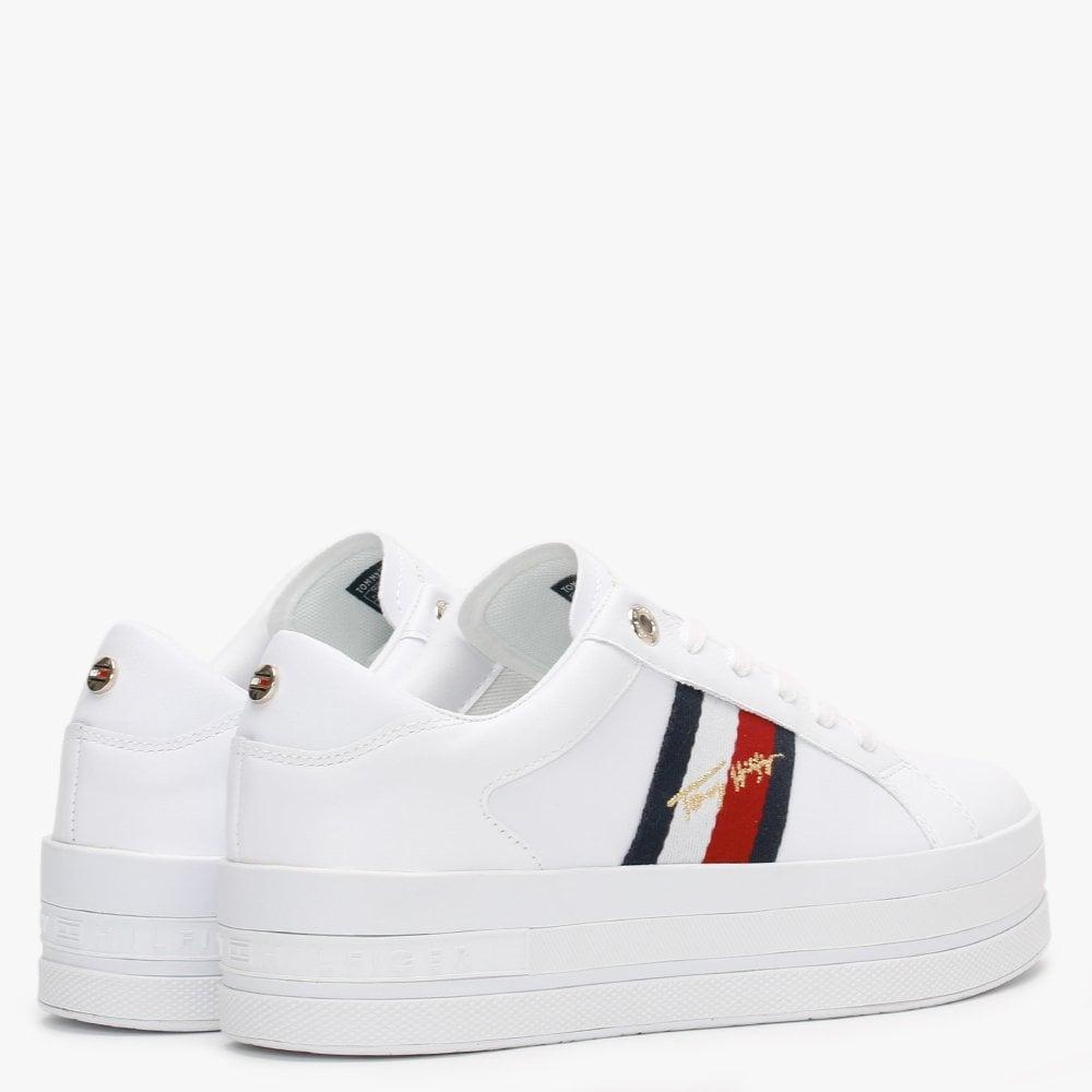 cupsole flatform trainers