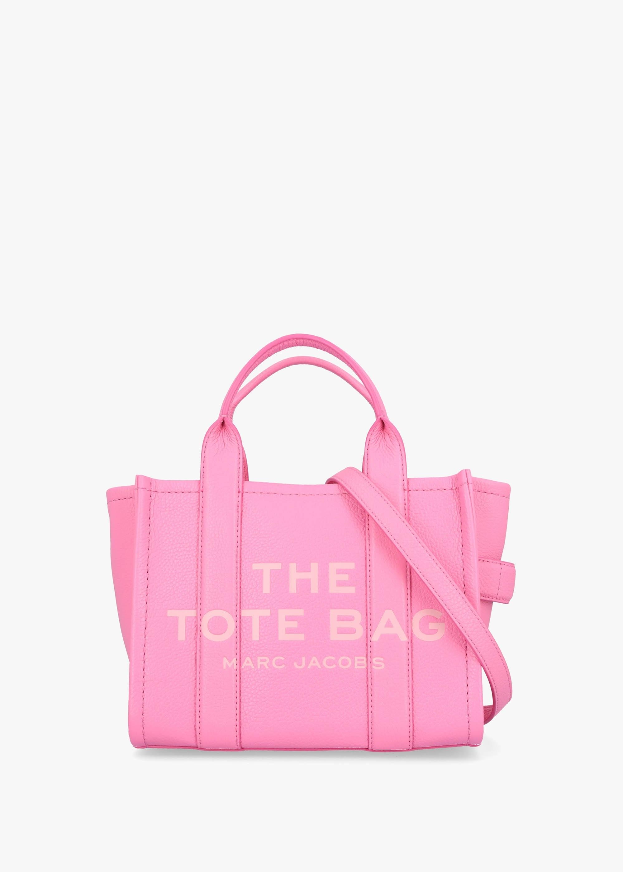 Marc Jacobs The Leather Small Petal Tote Bag in Pink | Lyst