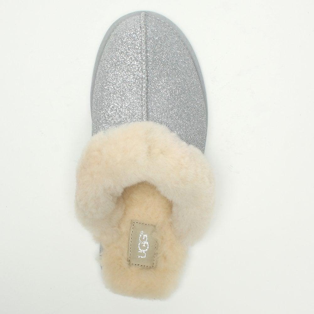 silver uggs metallic