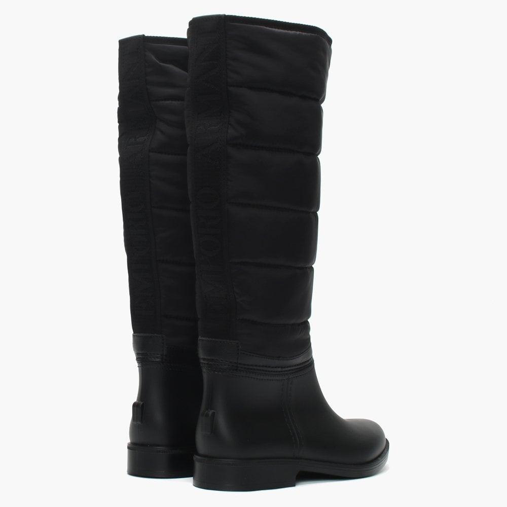 emporio armani rain boots