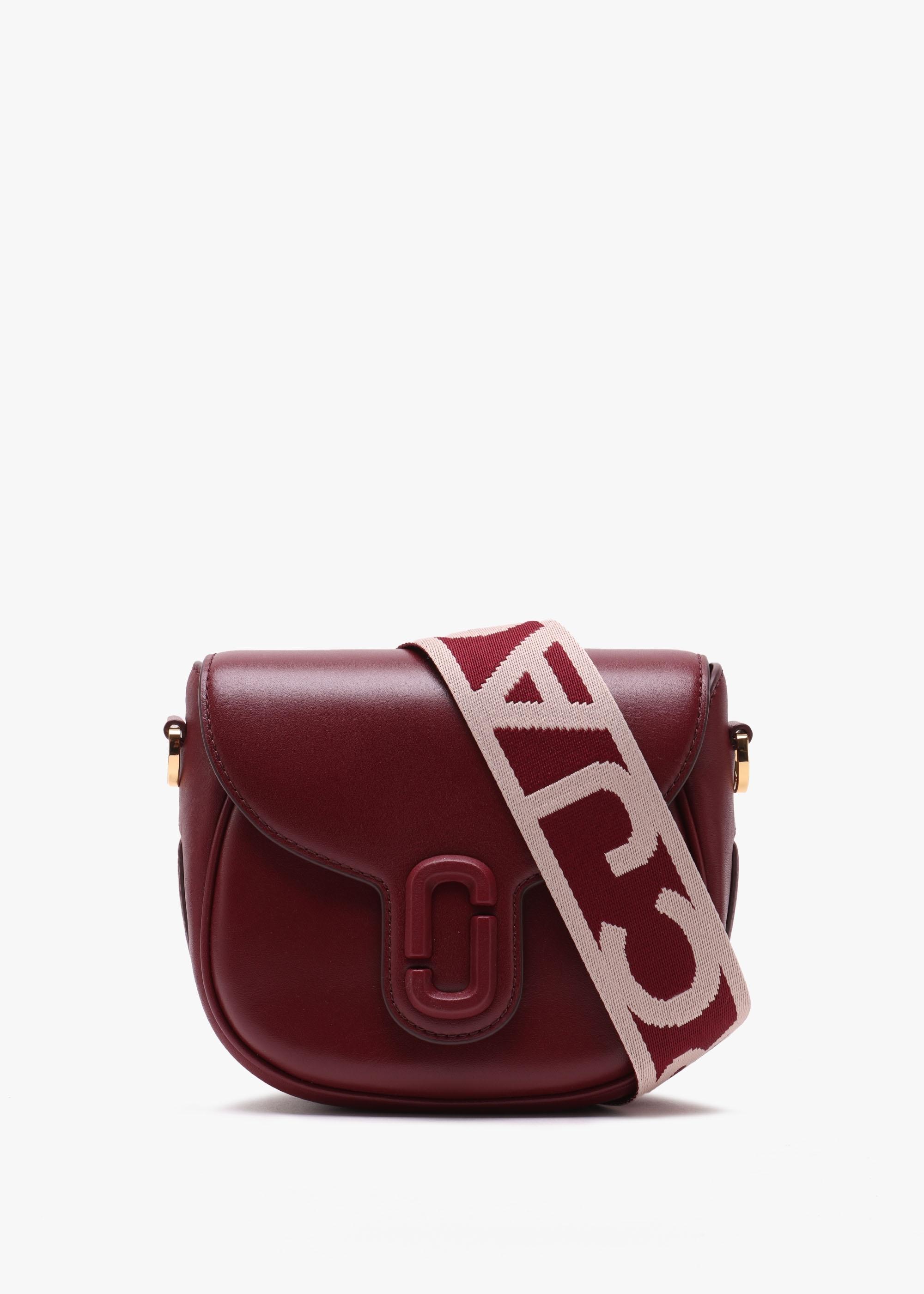 Marc jacobs leather saddle bag hotsell