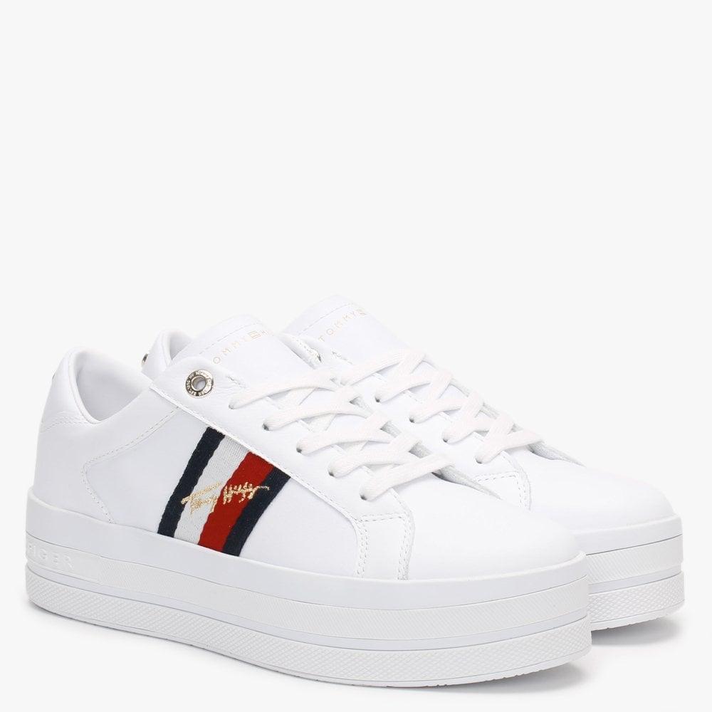 cupsole flatform trainers