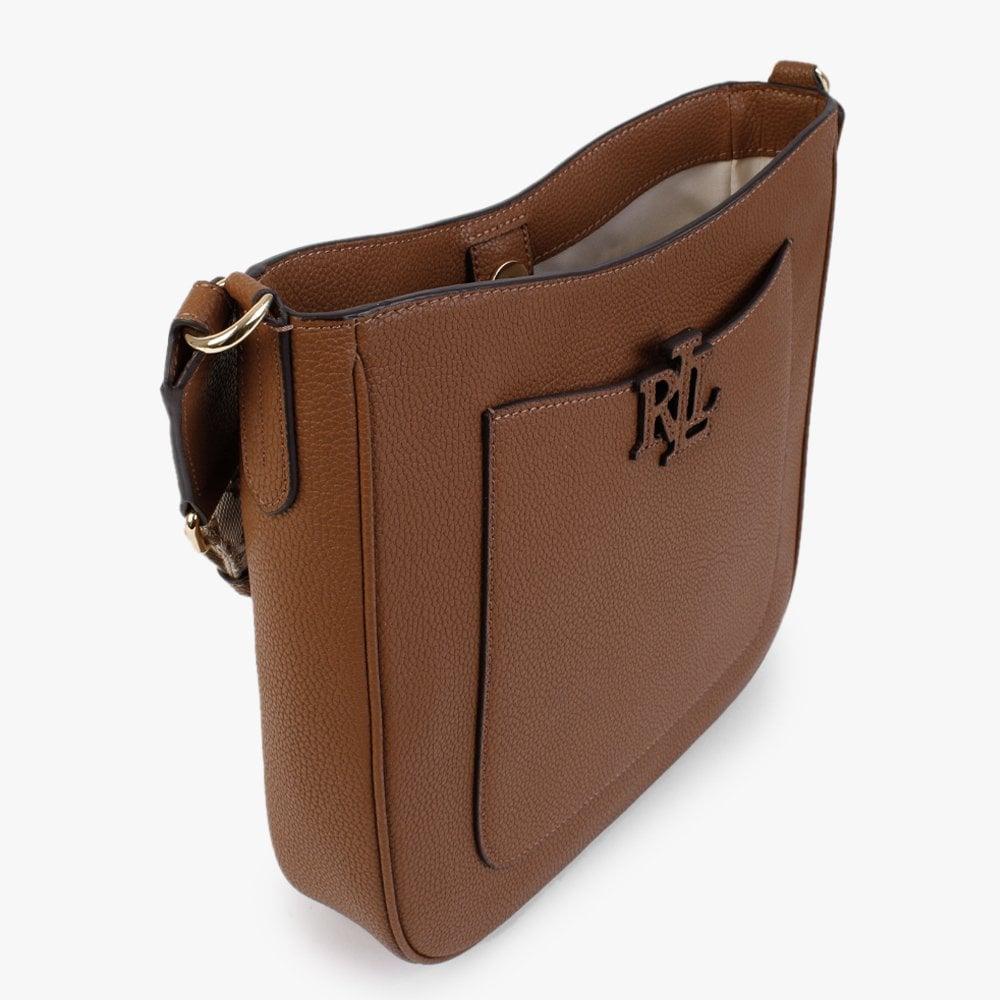 Ralph Lauren Crossbody Bag 9 x 6 x 3 Grey Brown – Your Other
