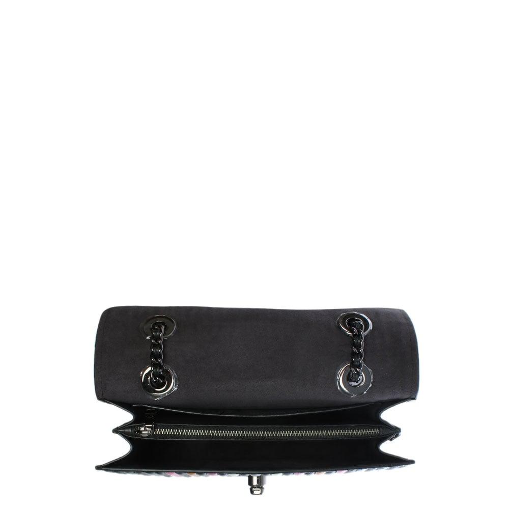 coach parker quilted black