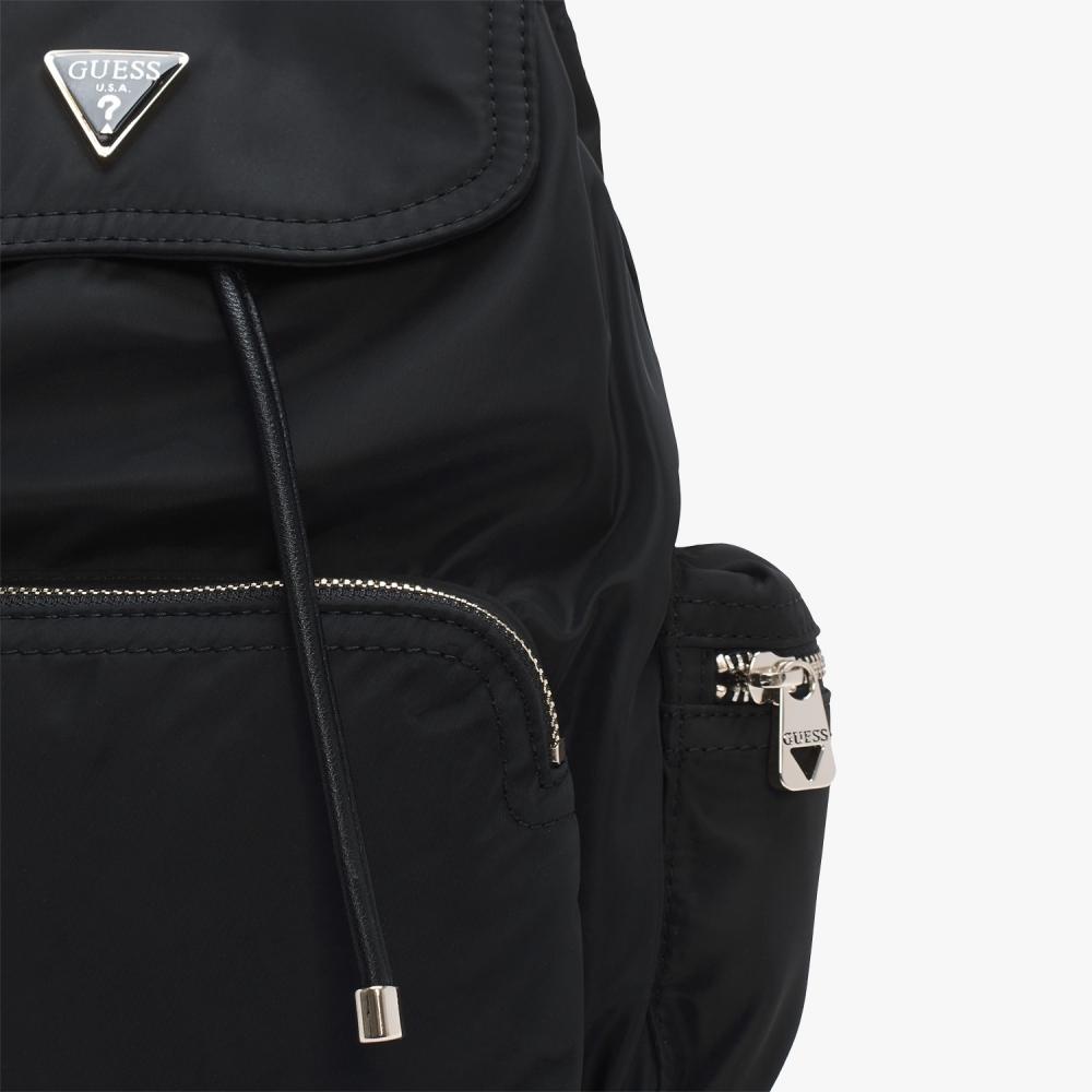 Guess Gemma Eco Black Backpack | Lyst