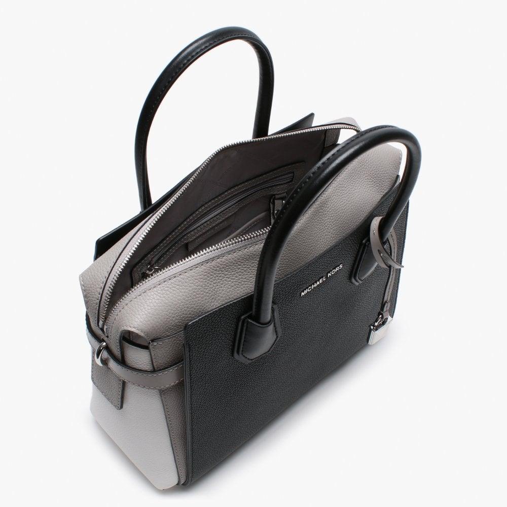 Mercer Medium Tri-Color Pebbled Leather Crossbody Bag
