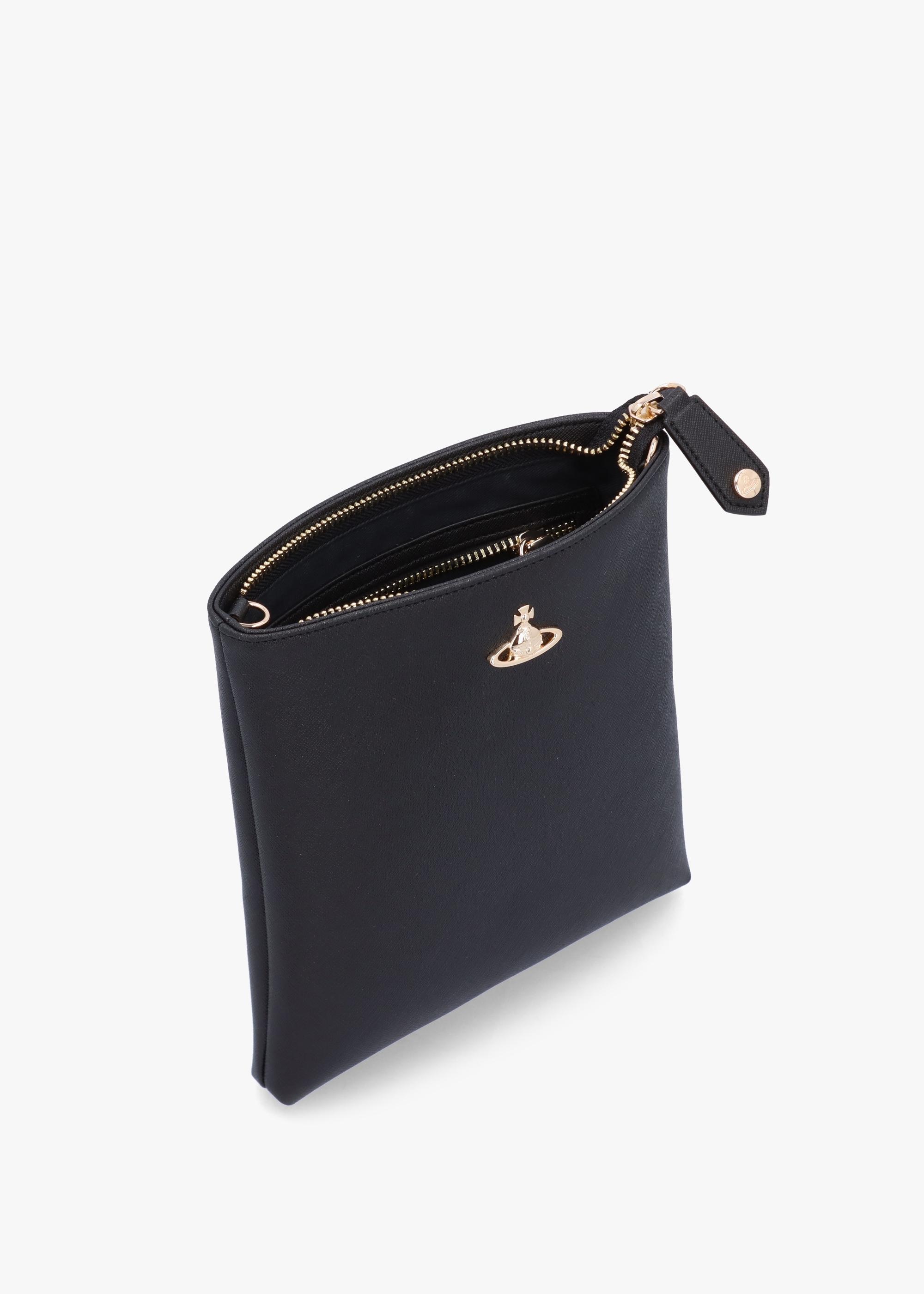 Vivienne Westwood New Square Cross Body Bag Fabric in Black Lyst UK