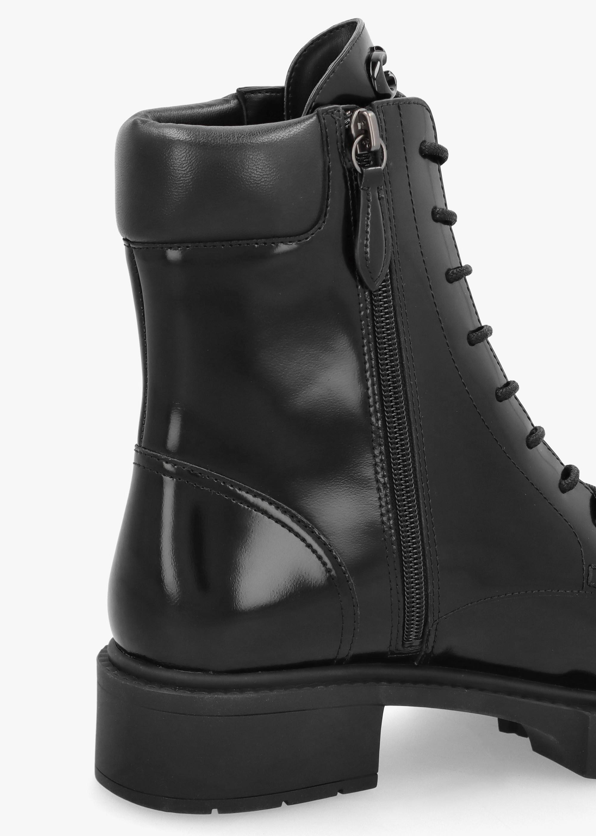 Coach Leighton Coach Signature Buckle Bootie COACH Leighton Signature Buckle Combat Booties Macy's