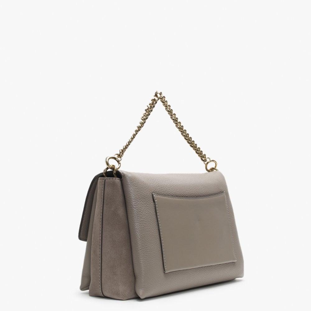 Tory Burch Small Gray Leather Kira Bag - ShopStyle