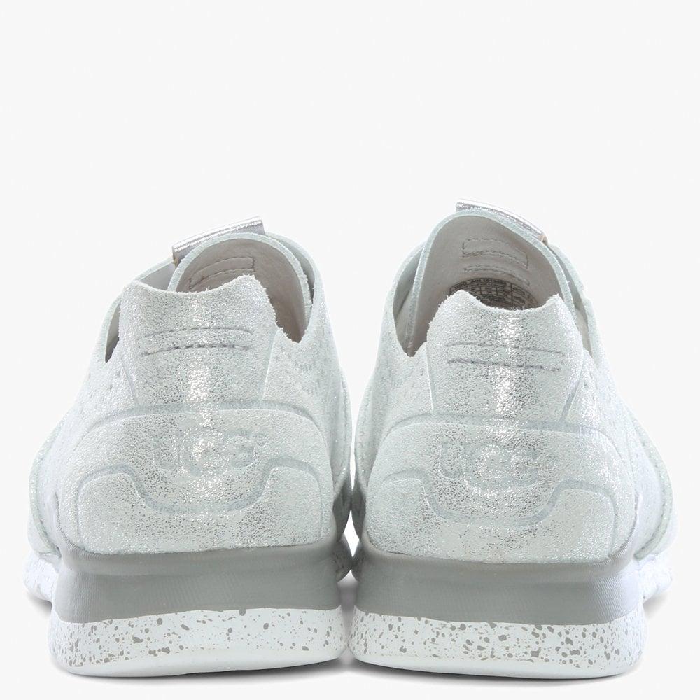 ugg tye trainers silver