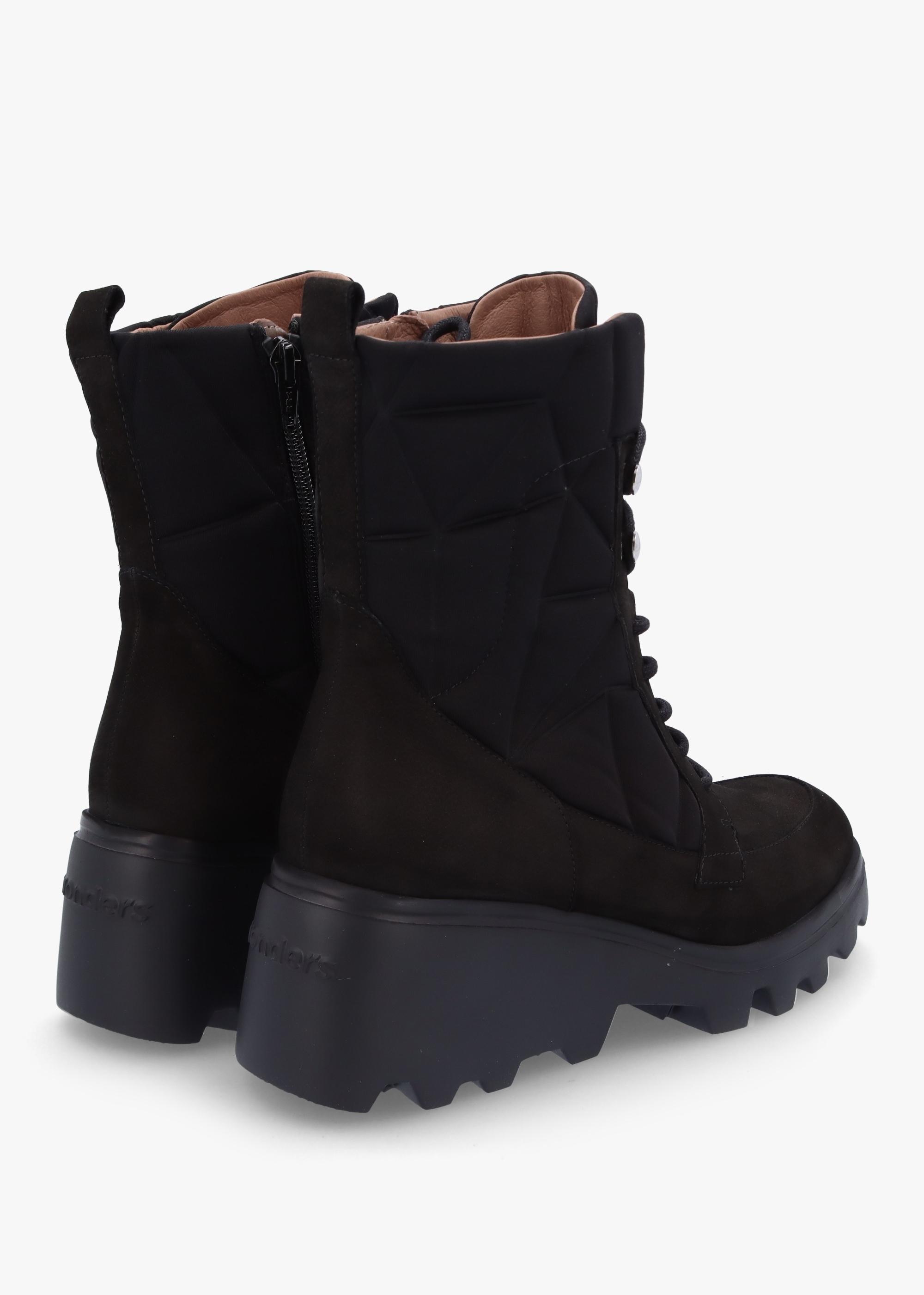 Black suede steel toe boots deals