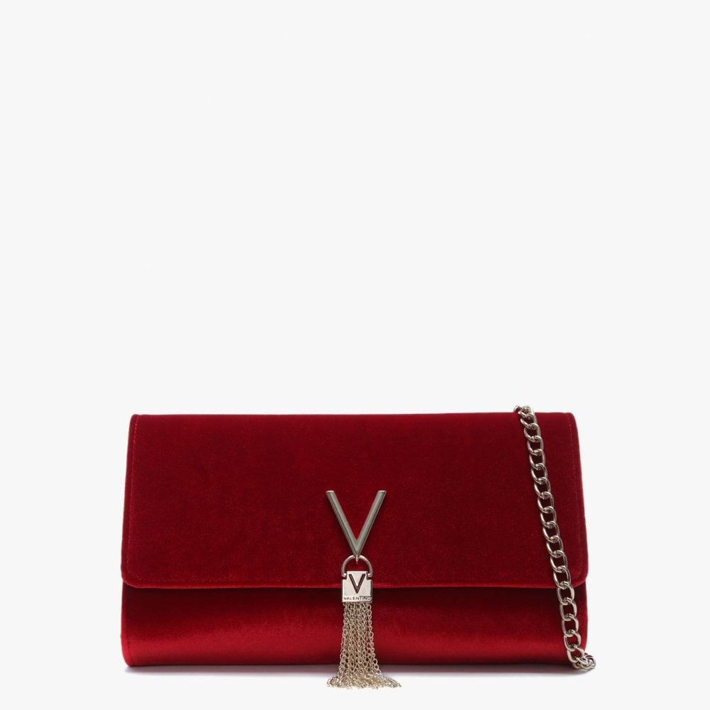 red velvet valentino bag