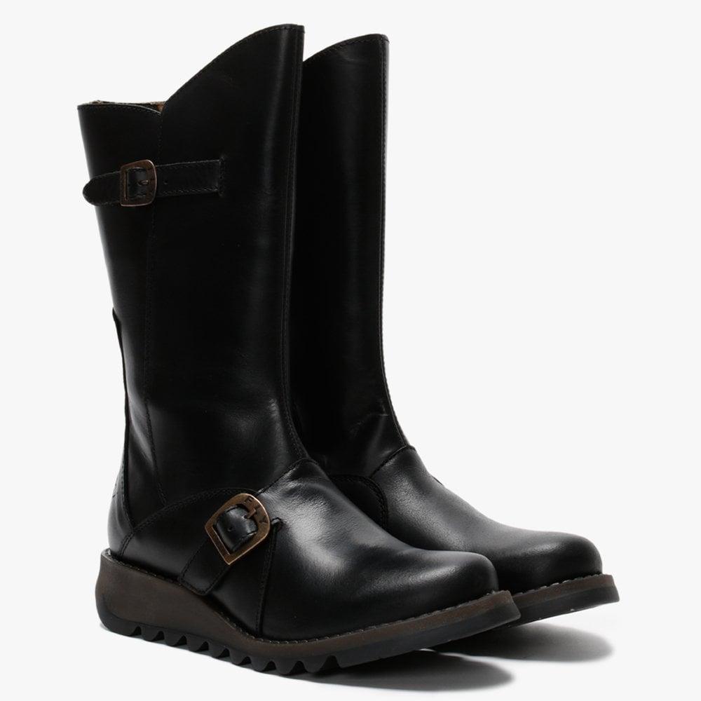 Fly London 'mes 2' Calf Length Boots in 