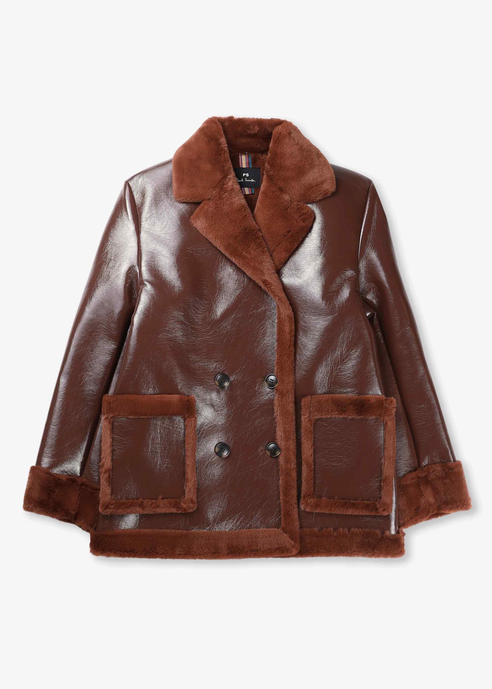 袖丈65cmLewis Leather Paul Smith Double Jacket