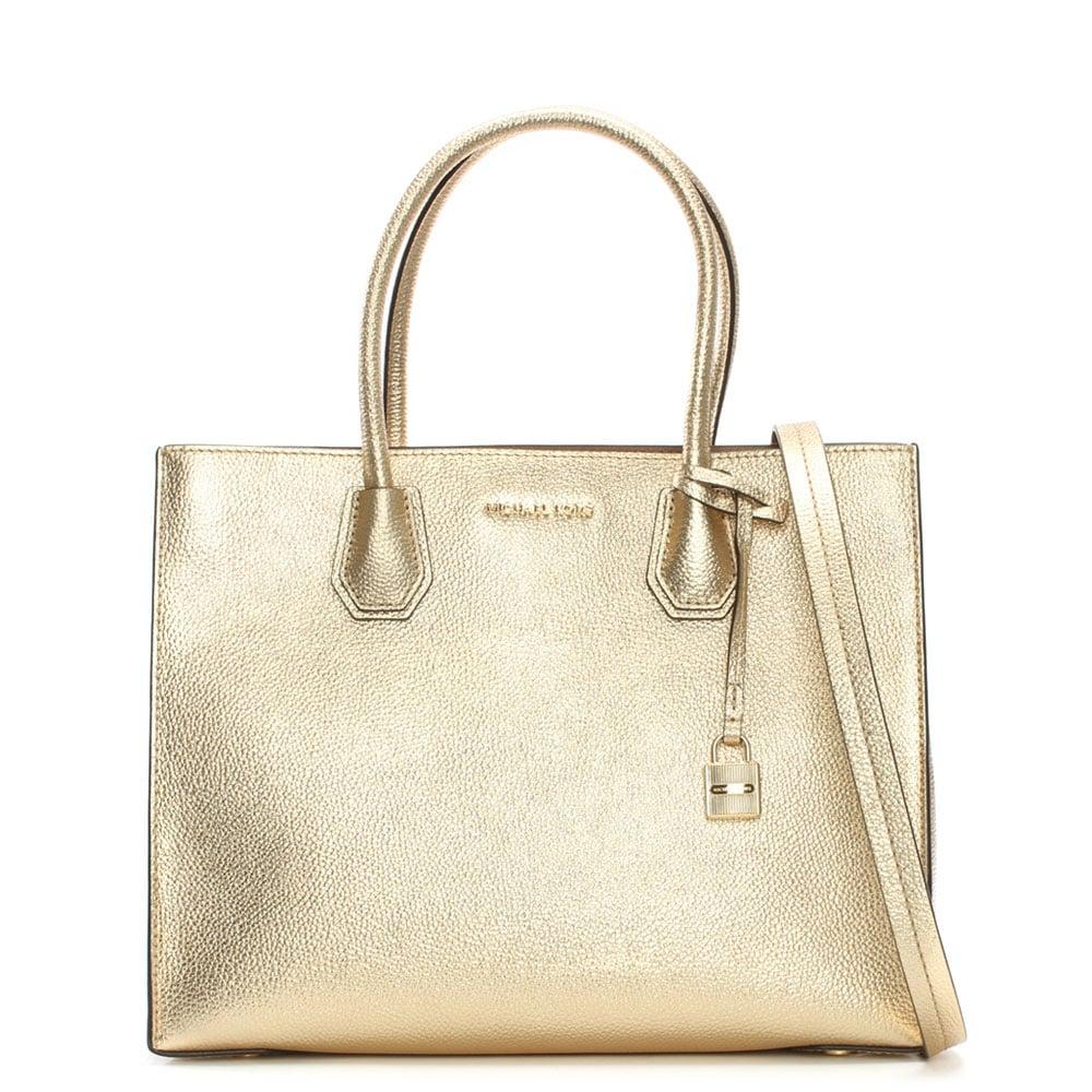 Michael Kors Metallic Gold Handbag | semashow.com