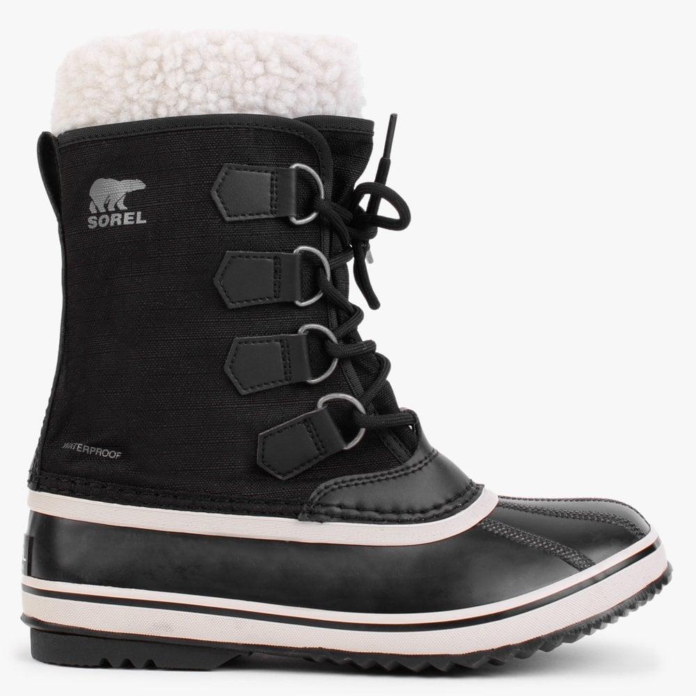 Anbefalede trekant stof Sorel Winter Carnival Black Stone Boots | Lyst