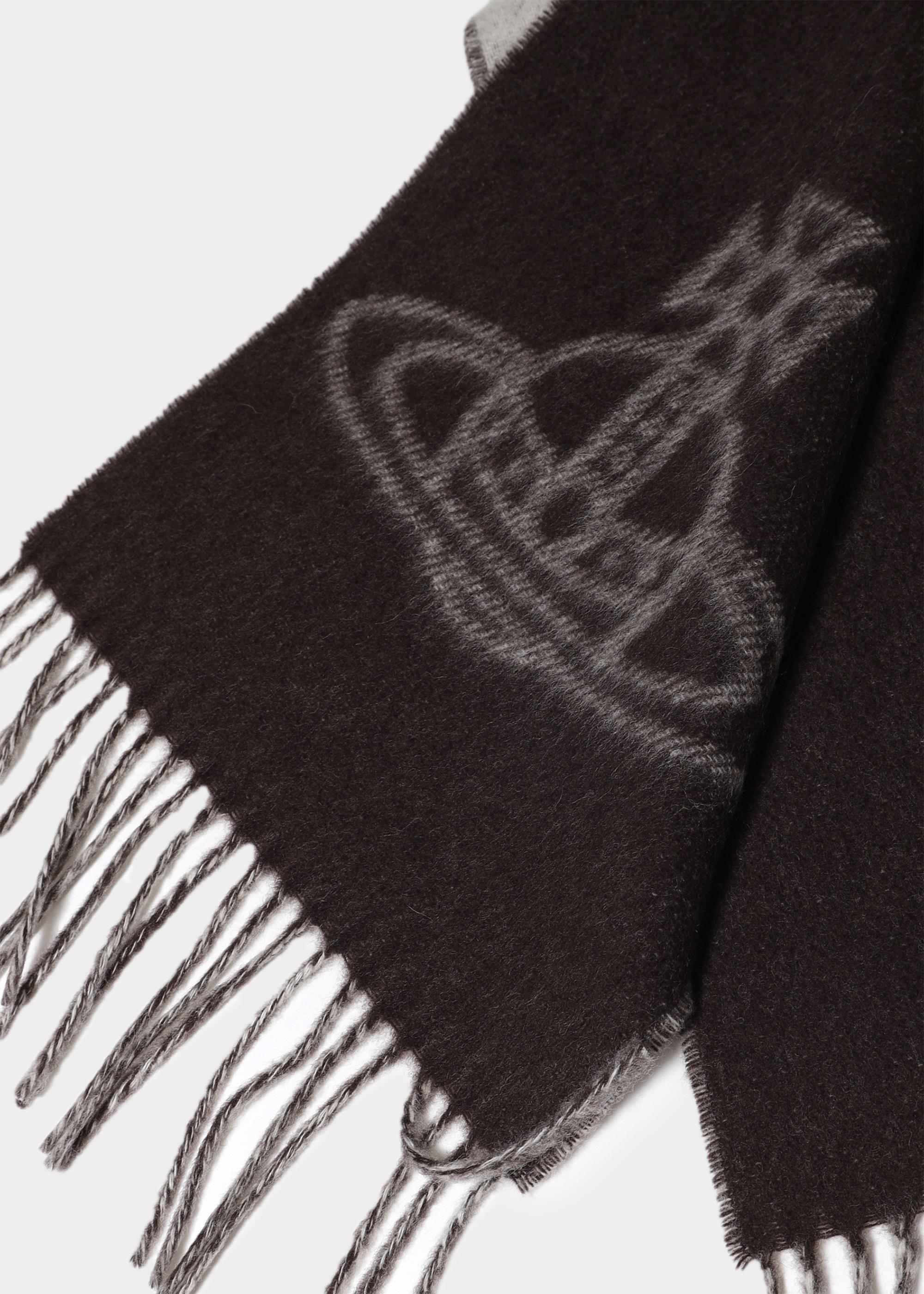 ファッション雑貨・小物その他 Vivienne Westwood Reversible Wool Scarf Off White Vivienne Westwood Double Logo Off Wool Scarf in Gray for Men