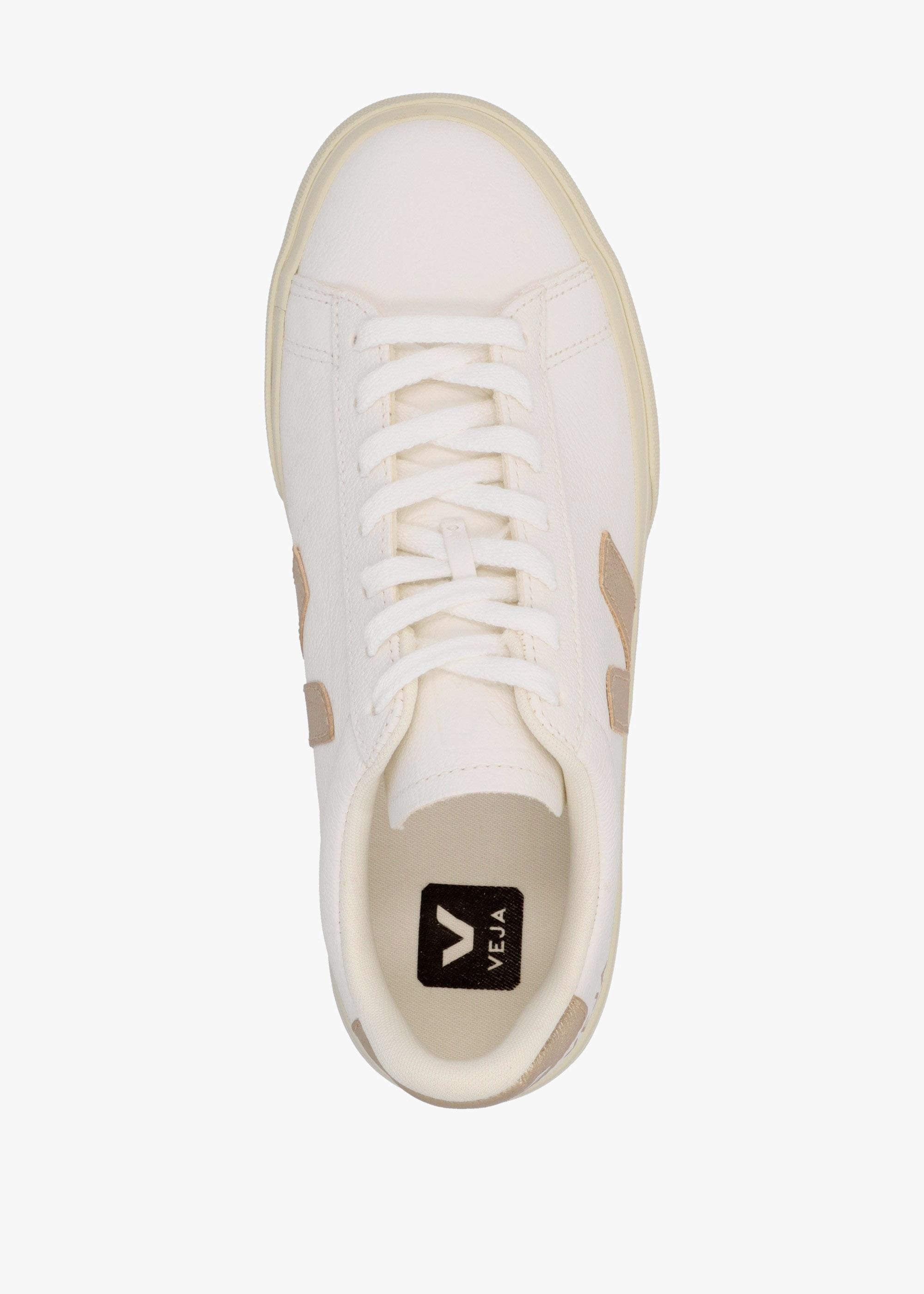 Extra White Platine Campo Chromefree White VEJA V-10 Trainer In