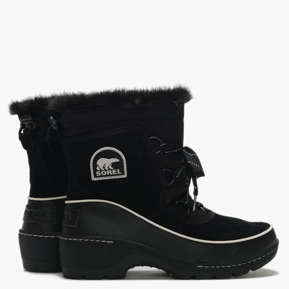 sorel black suede boots