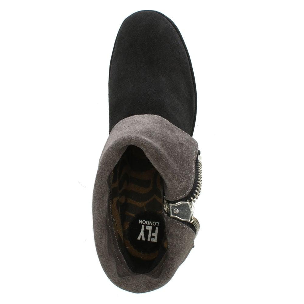 boots with fold down cuff