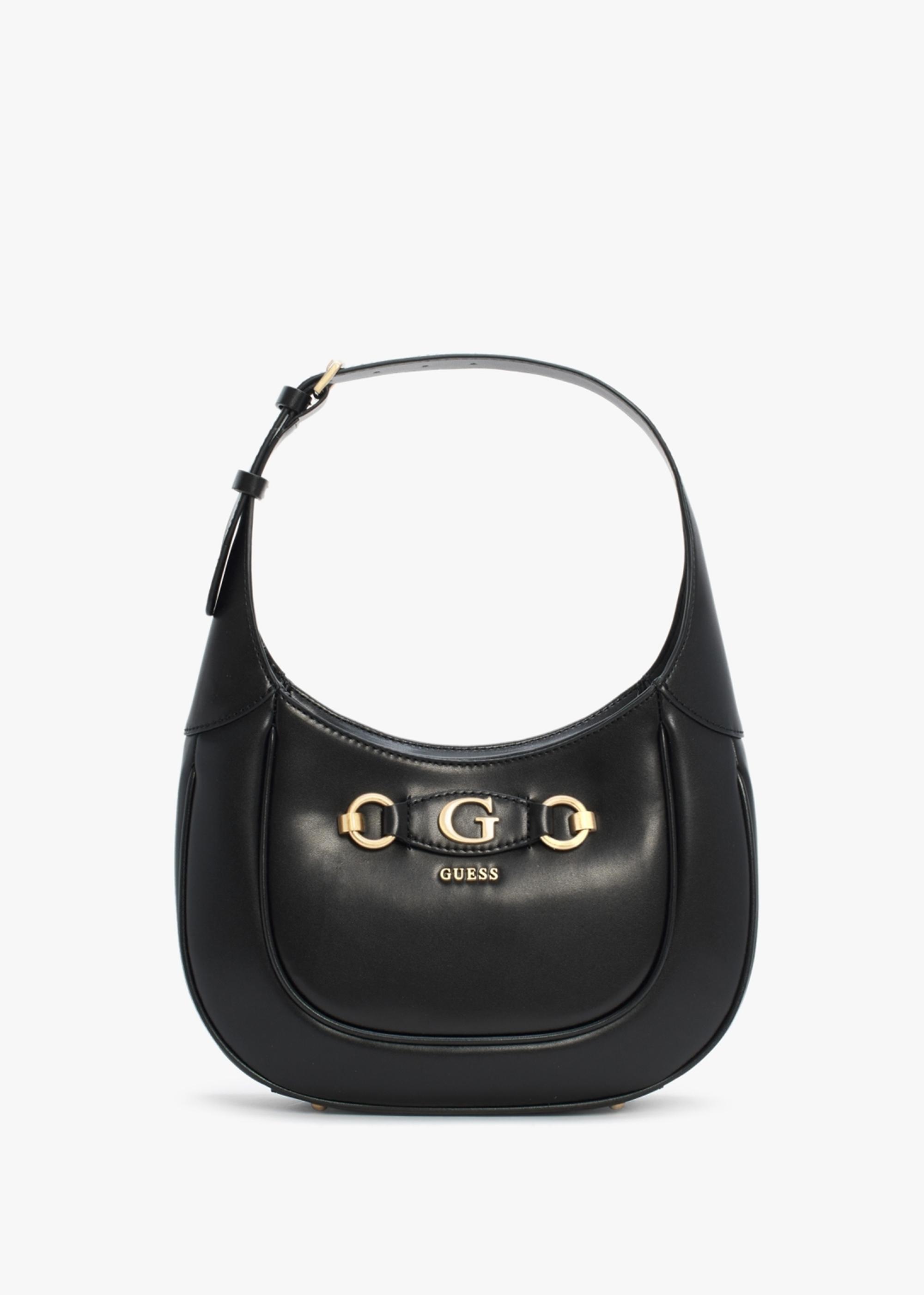 Guess Abey Small Hobo Bag in Black