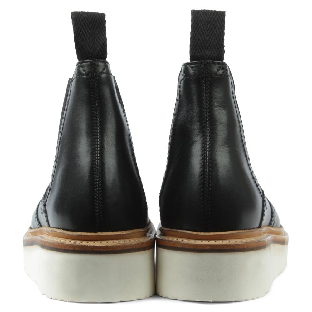 Grenson Alice Black Leather Chelsea Boot - Lyst