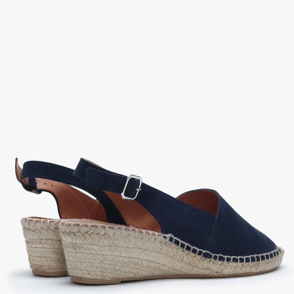 navy espadrille sandals