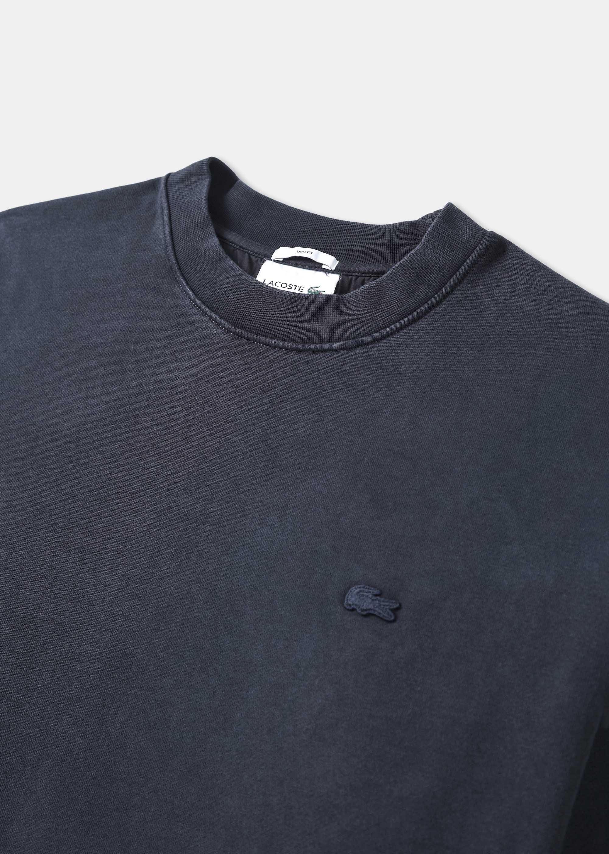 Lacoste La Washed Pack Sweatshirt Fabric in Blue for Men Lyst UK