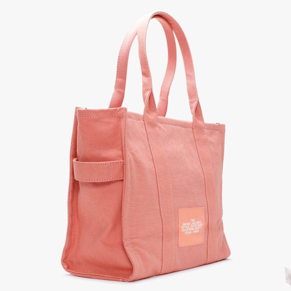 canvas marc jacobs tote bag pink