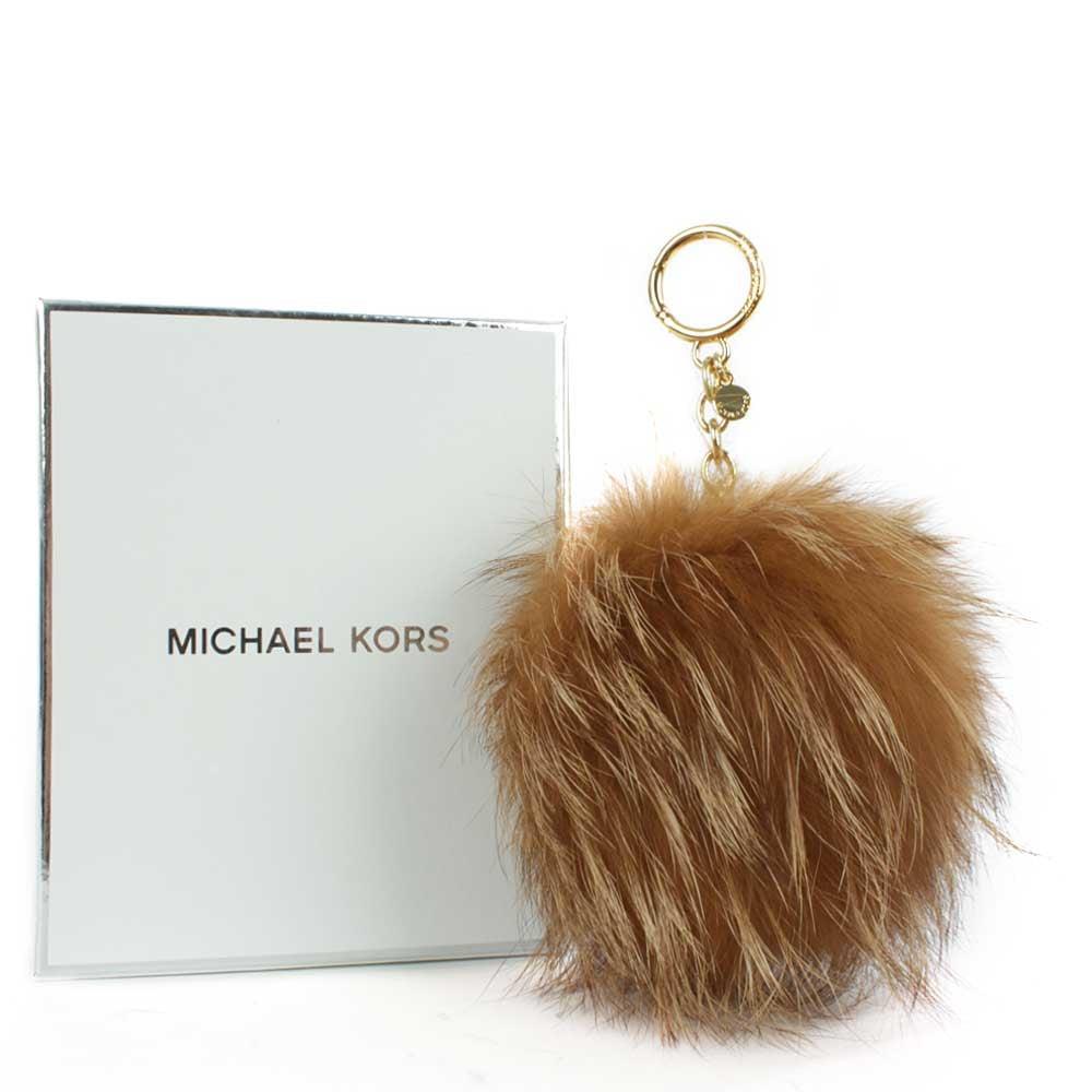 michael kors fur pom