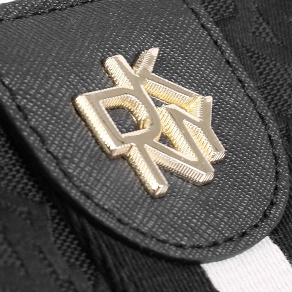 DKNY Carol Book Medium Logo-jacquard Tote Bag in Black