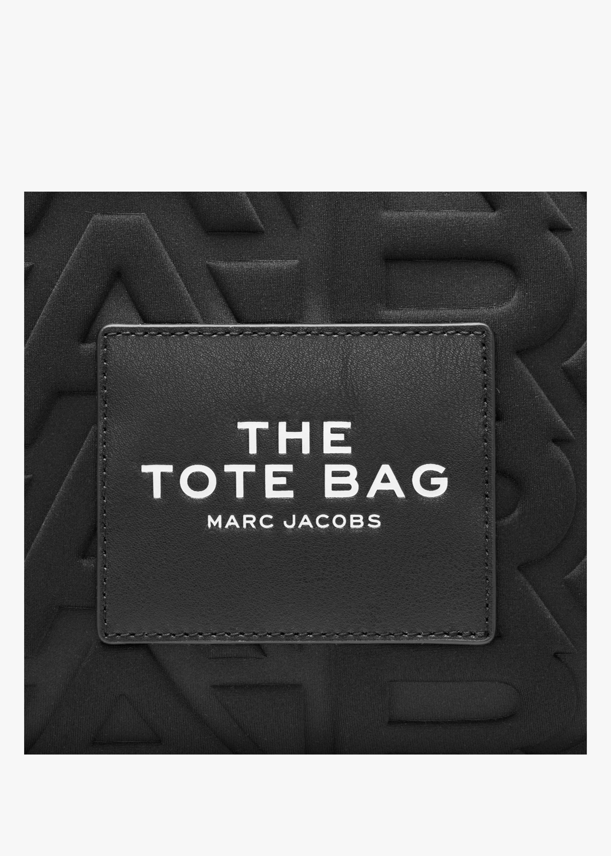 Marc Jacobs The Monogram Neoprene Medium Black Tote Bag | Lyst Marc Jacobs The Monogram Neoprene Medium Black Tote Bag | Lyst