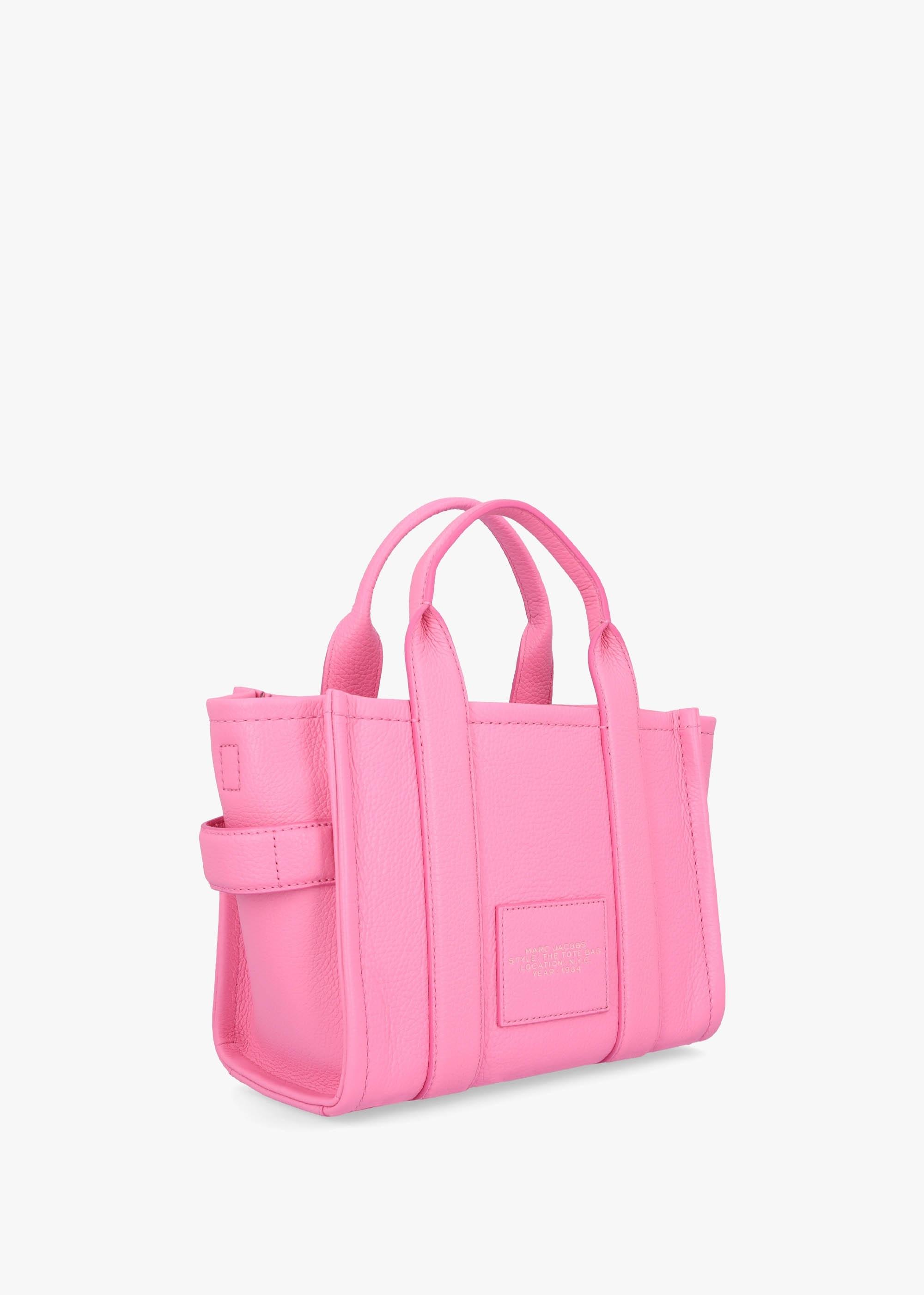 Marc Jacobs The Leather Small Petal Tote Bag in Pink | Lyst Marc Jacobs The Leather Small Petal Tote Bag in Pink | Lyst