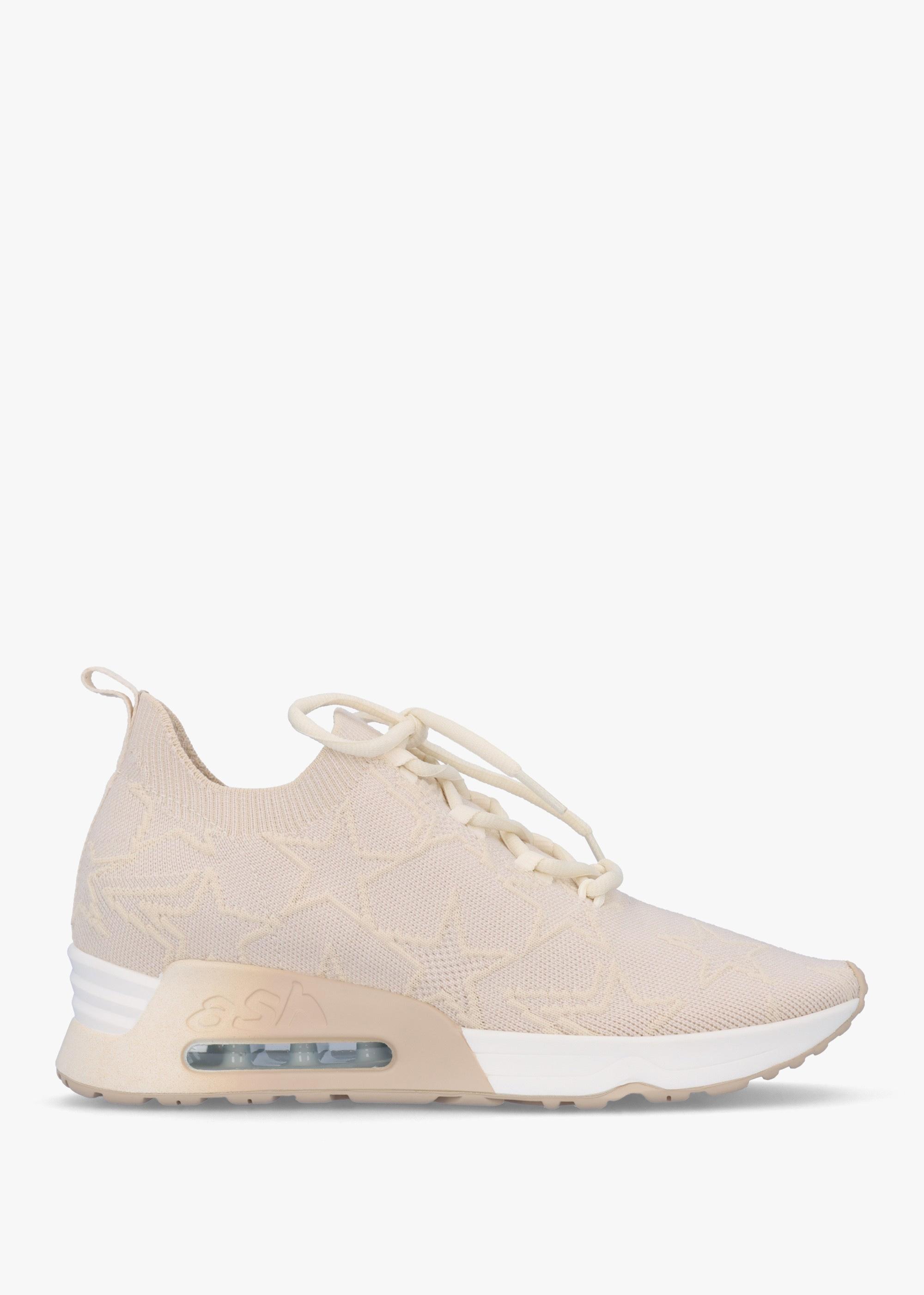 Ash Lucky Star Tofu Shell Knitted Trainers in White Lyst