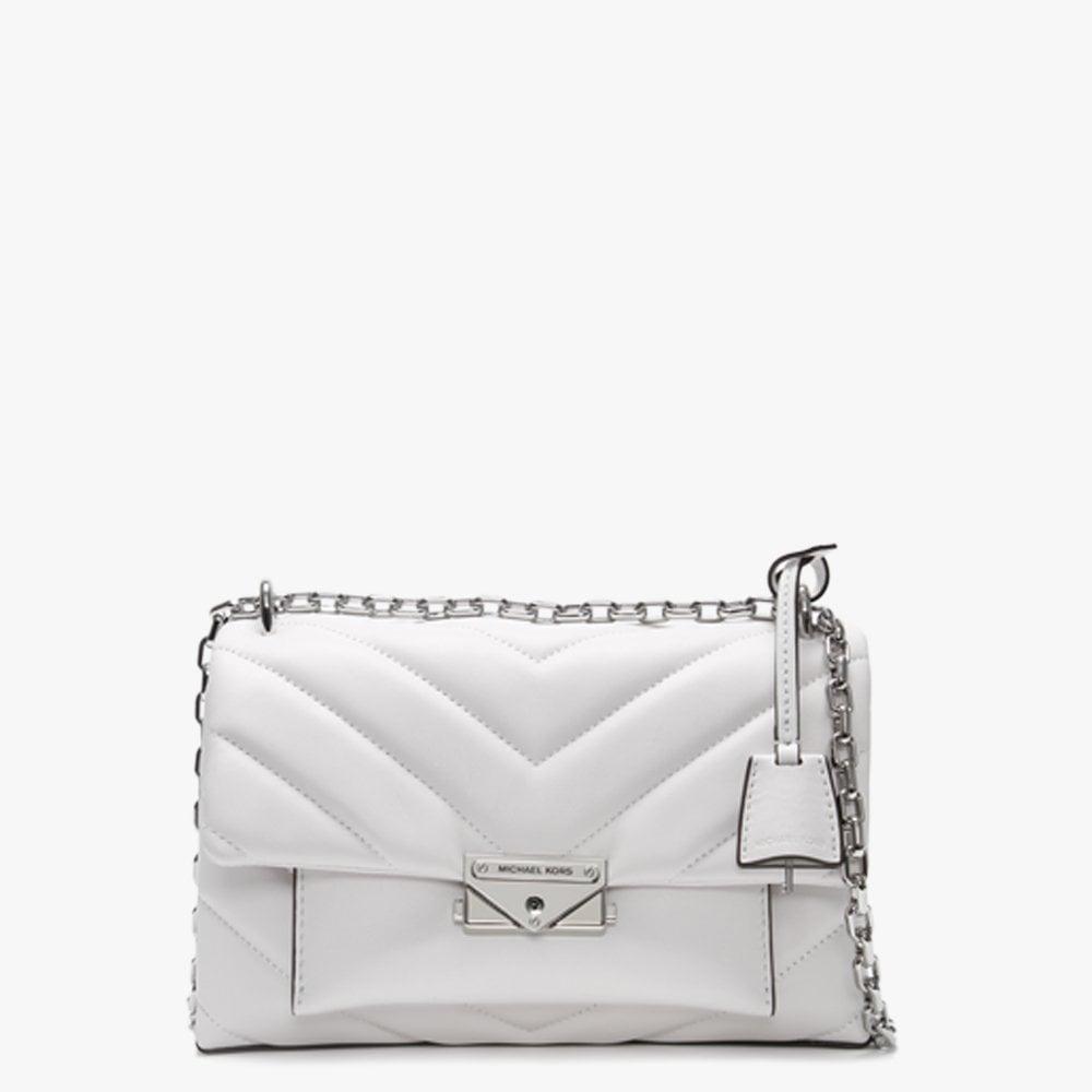 Michael Kors Optic White Handbag | semashow.com