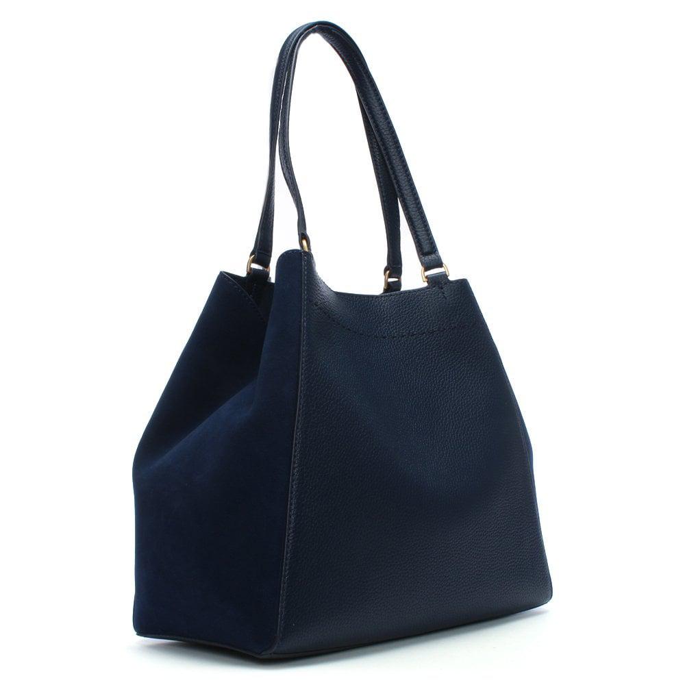 tory burch navy handbag