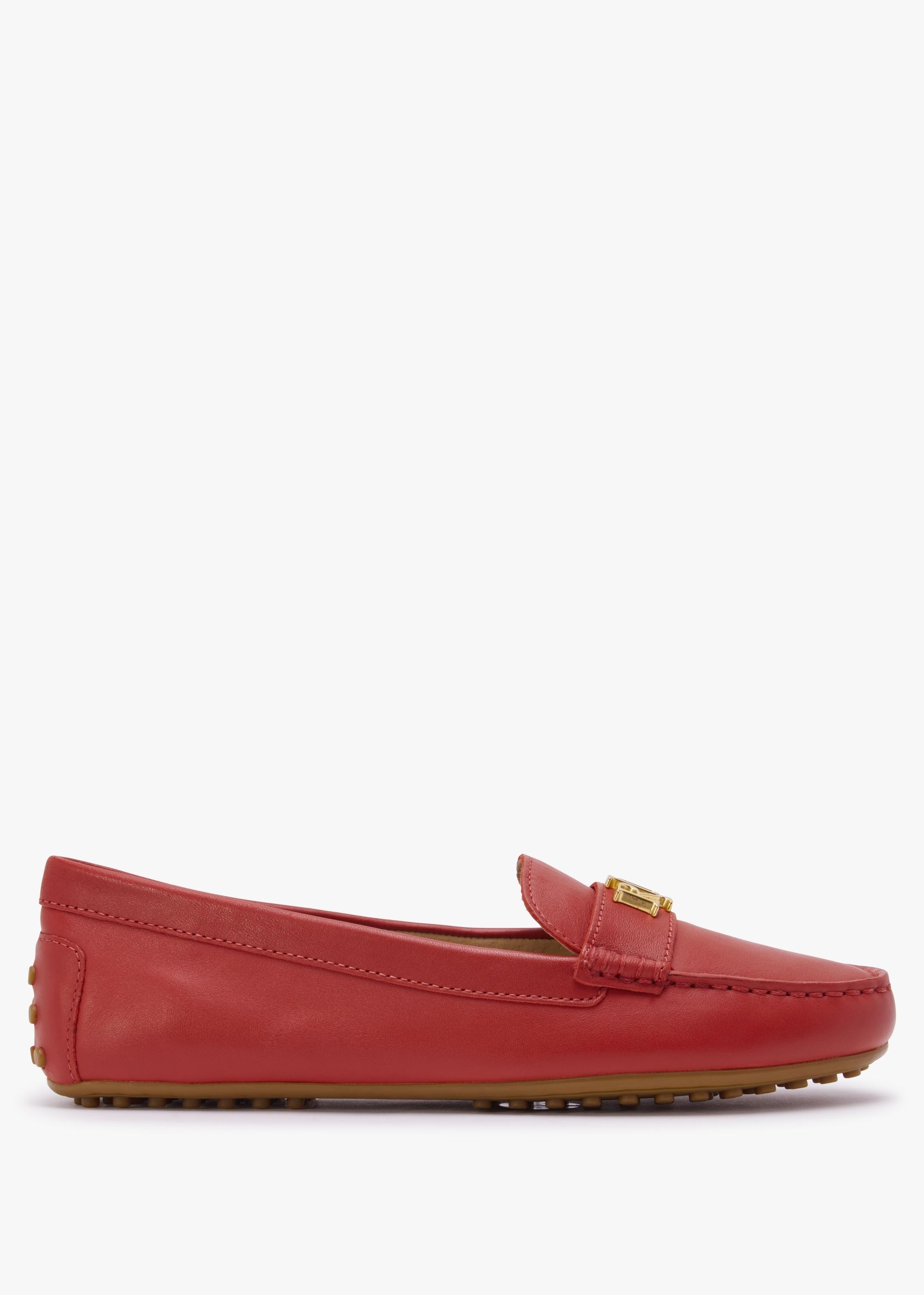 Red polo loafers best sale