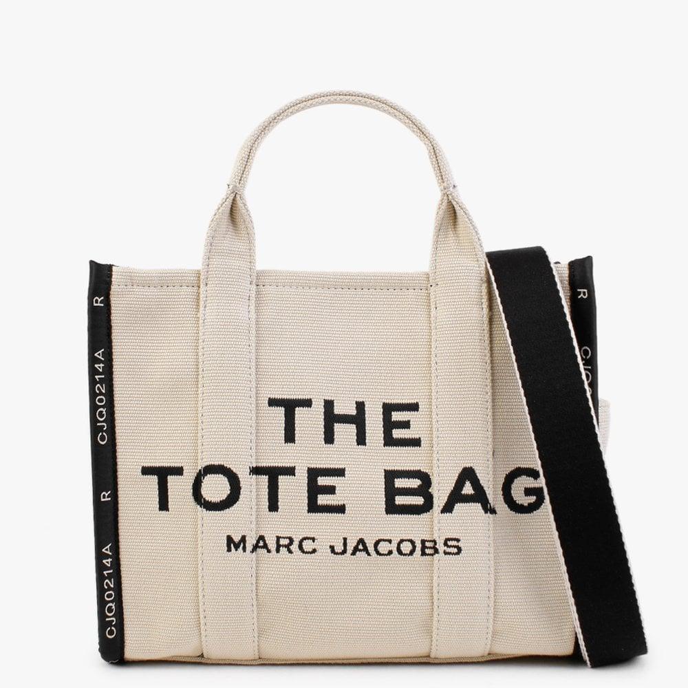 Marc Jacobs The Jacquard Small Traveler Warm Sand Tote Bag in Natural |  Lyst Australia