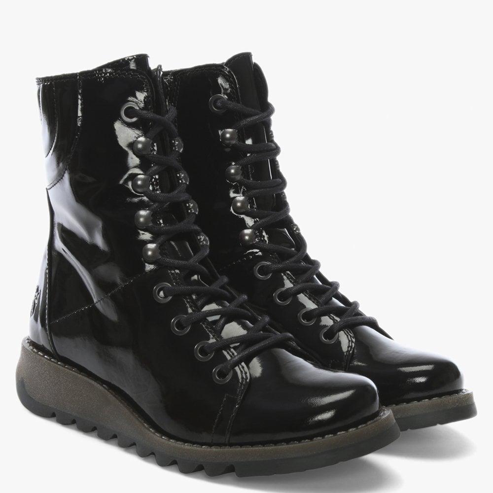 fly london black patent boots
