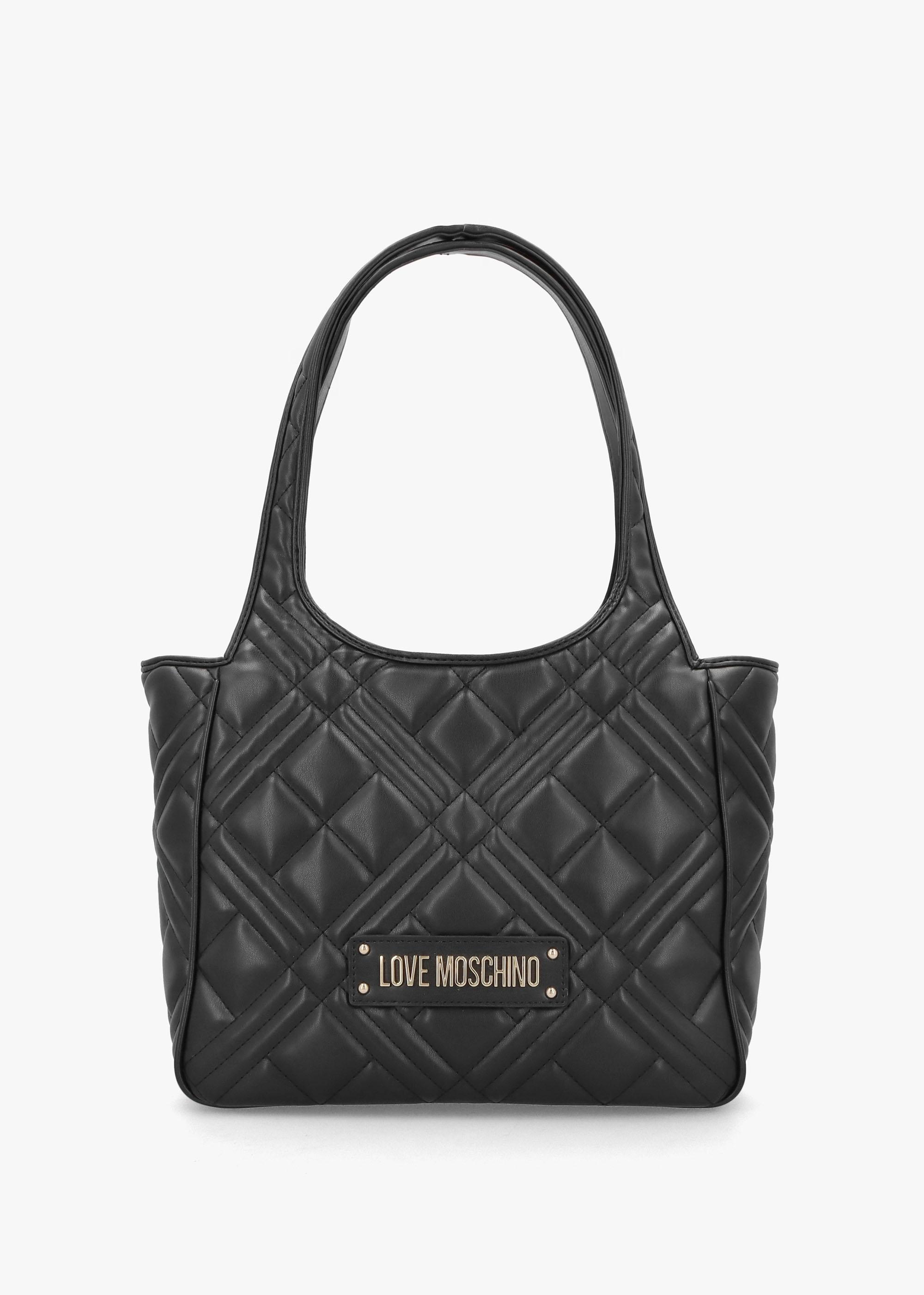 Love moschino diamond quilted tote bag deals