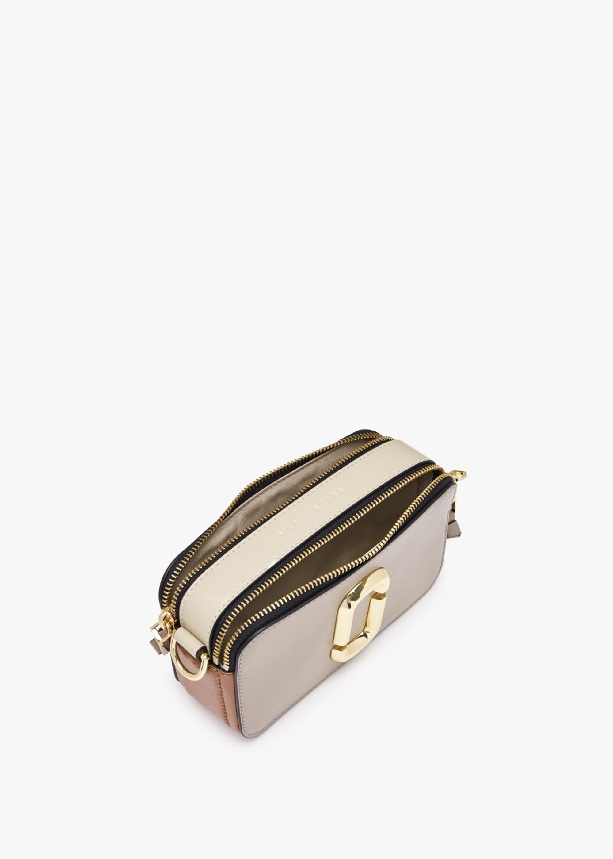 Marc Jacobs The Snapshot Cement Multi Leather Camera Bag | Lyst