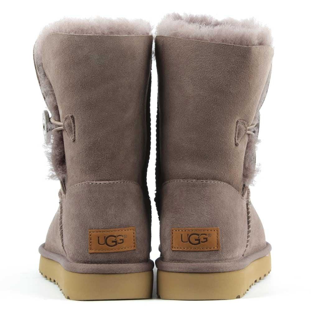 UGG Bailey Button Ii Stormy Grey Twinface Boots in Gray - Lyst