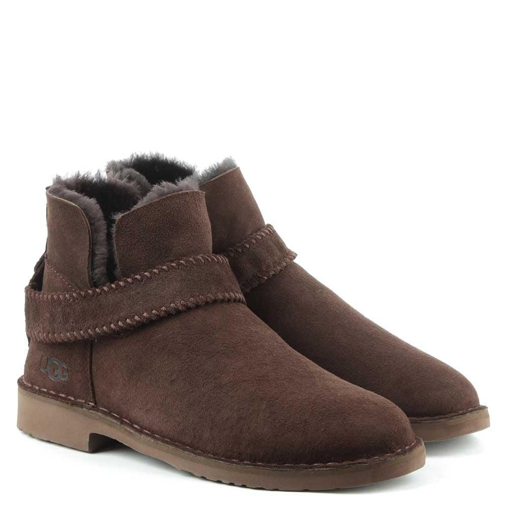 UGG Mckay Chocolate Leather Twinface 