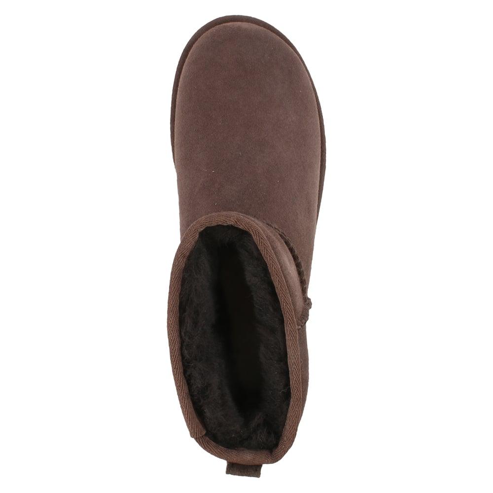 dark brown uggs mini