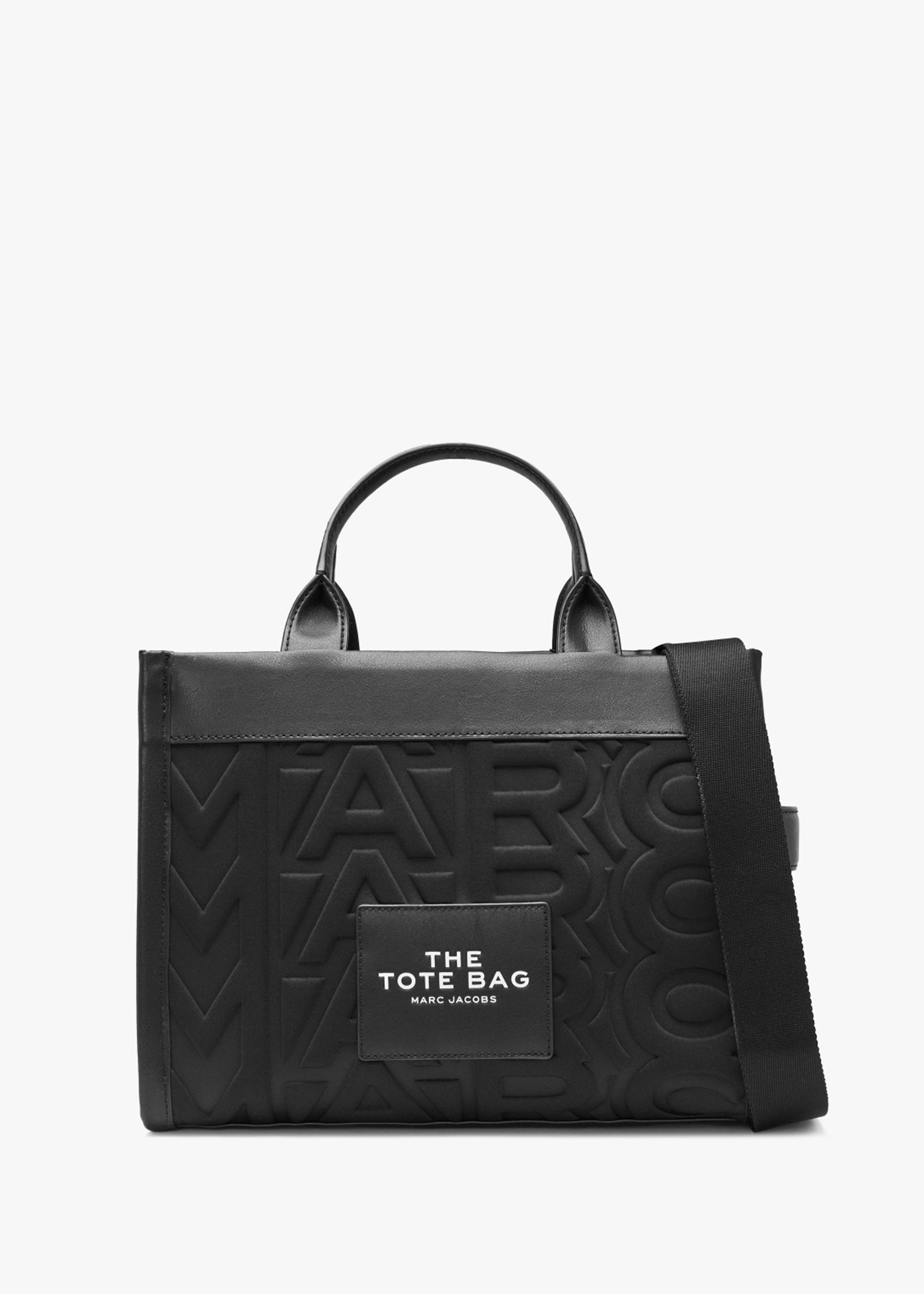 Marc Jacobs The Monogram Neoprene Medium Black Tote Bag | Lyst Marc Jacobs The Monogram Neoprene Medium Black Tote Bag | Lyst